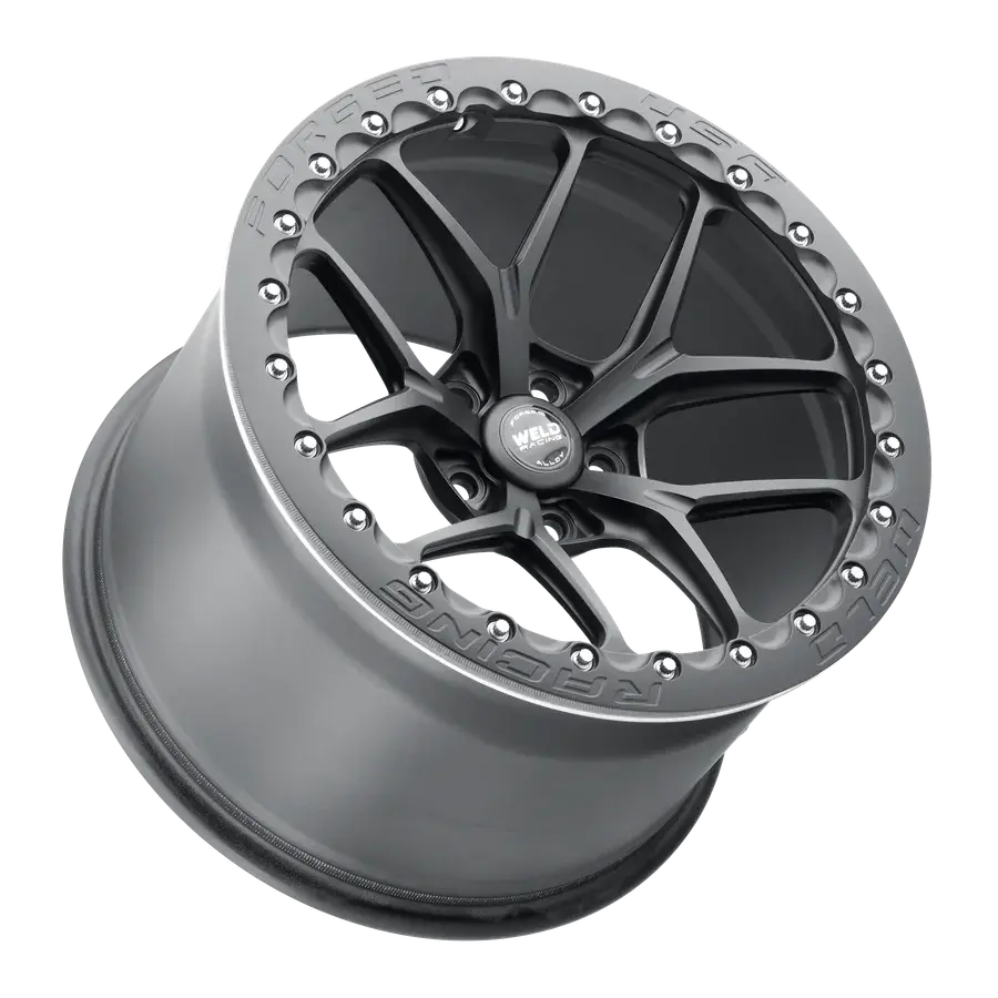 Weld 18X12 Rm105 Rear Single Beadlock Drag Wheel Lamborghini Huracan 1