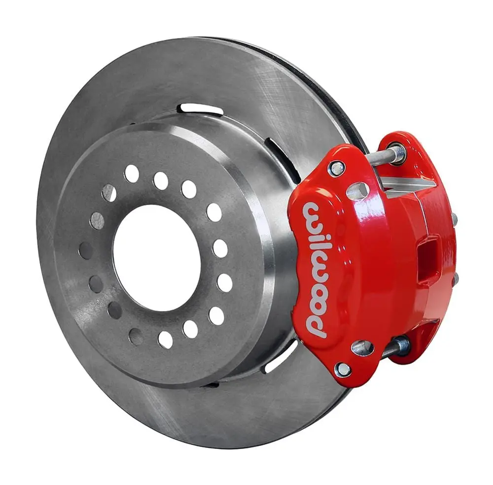 Wilwood D154 Rear Parking Brake Conversion Kit – Bolt-On Drum-To-Disc Upgrade (140-12216-R) 1