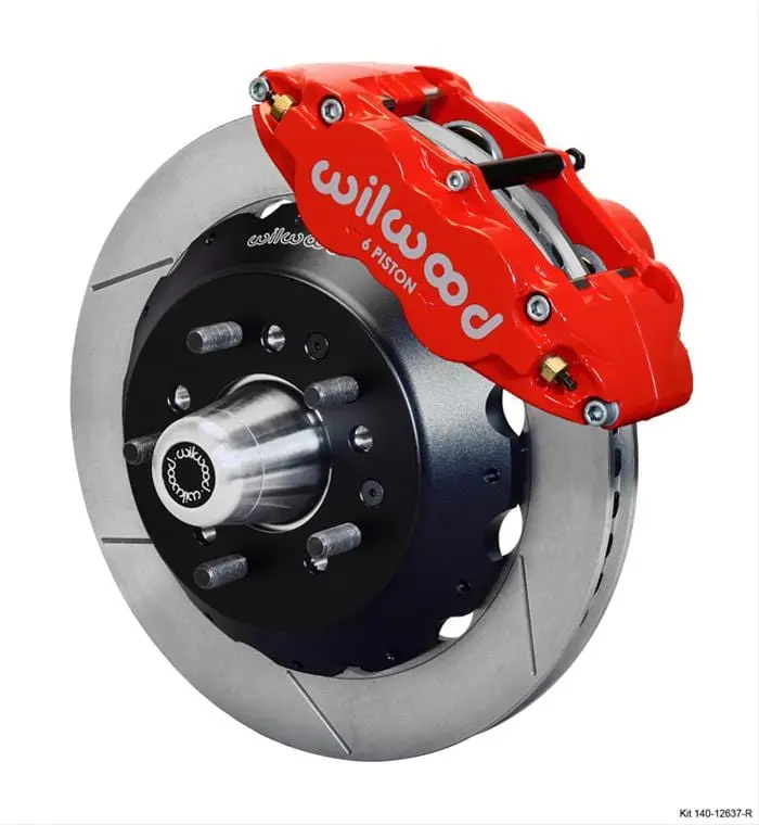 Wilwood Forged Superlite 6R Big Brake Kit – Front Installation (140-12638-R) 1