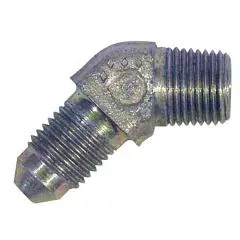Steel 1/8" Npt X -3, 45* Fitting 1