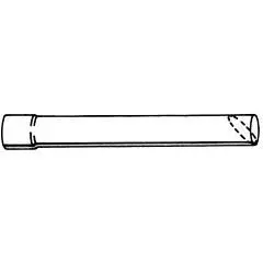 3" X 24" Exhaust Pipe 1