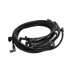 Premium Racing Spark Plug Wires, Sbc Around Front, Hei Style Cap 1
