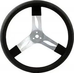 15" Aluminum Dished Steering Wheel 1