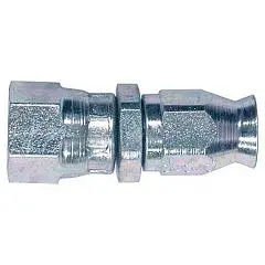 '-6 Straight Tfe Power Steering Fitting, Reusable Style 1