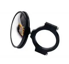 Clamp On Side Mirror, 1-3/4" 1