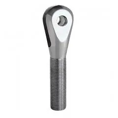 Steel Clevis 3/8" Hole 5/8" Shank Left Hand 1
