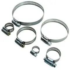 Stainless Steel Hose Clamp #64 (2 1/2" - 4 1/2") 1