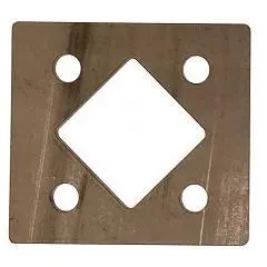 Motor Mount Gusset, Front, Left Side, Straight Rail 1