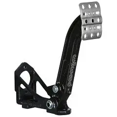 Wilwood Pedal Assembly,6:1,Single Clutch/Brake Aluminum Base,Forged Pedal 1