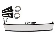 17-3/4" X 3" Curved Mirror 1