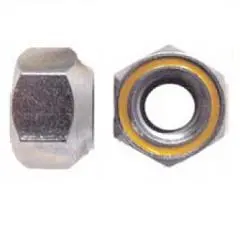 5/8-11 Coarse Single Sided Steel Lug Nut W-Reflective Yellow, 20 Qty 1