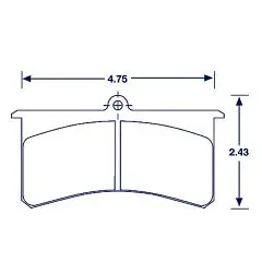 Superlite Brake Pads 13 Compound 1
