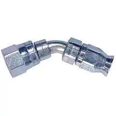Power Steering Fitting (45° Elbow -06 Reusable Style) 1