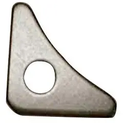 1/8" Steel Gusset W-Hole 2-1/2" Long 1