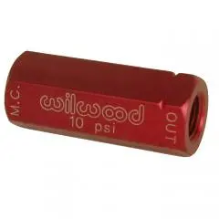 Wilwood 10 Lb. Residual Pressure Valve (Red) 1