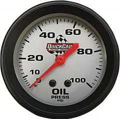 Oil Pressure Gauge 0-100 Psi 1