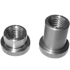 Weld-On Nut, 3/8-16 Thread X 3/8" Long 1