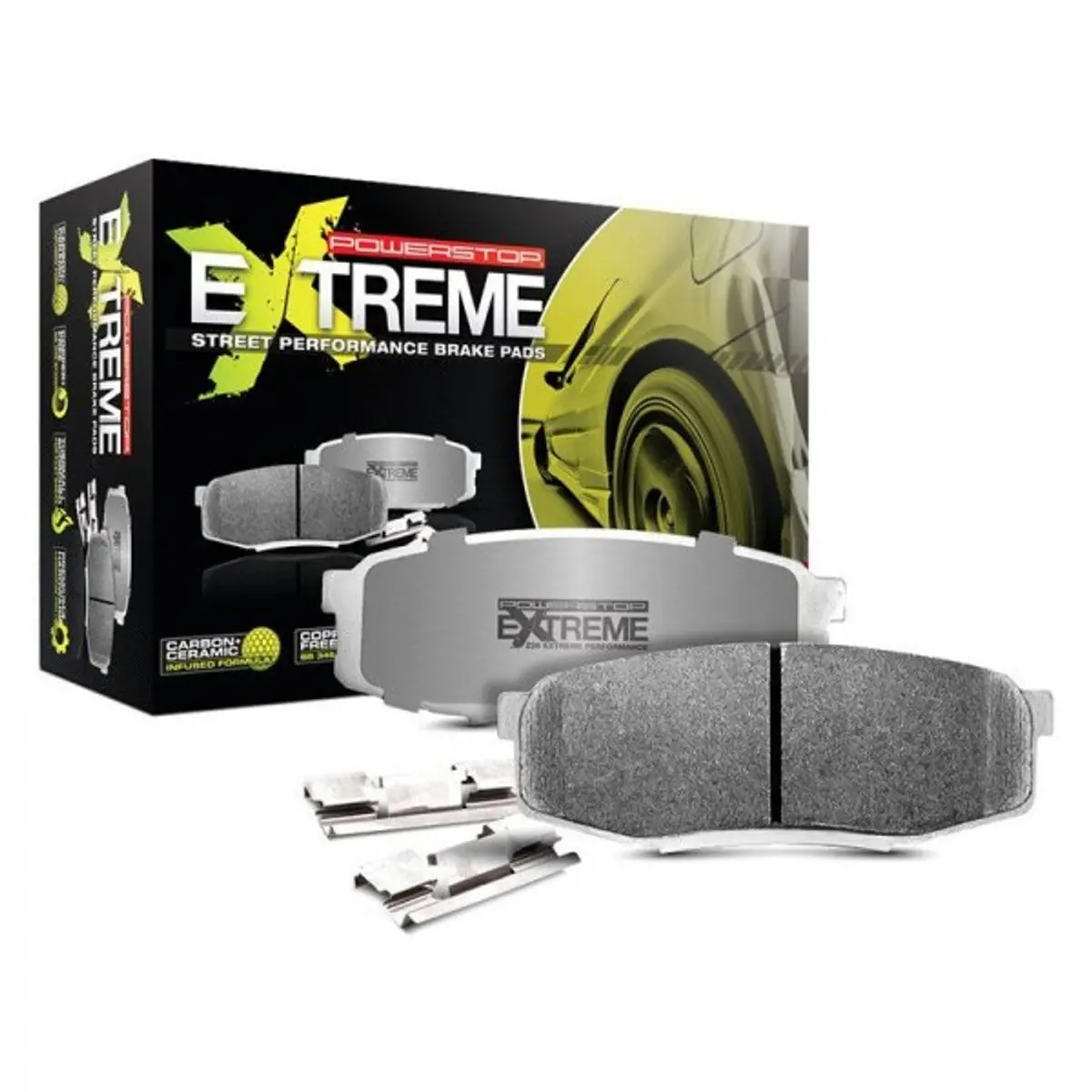 Powerstop Z26 Rear Brake Pads C8 Corvette Z51 (2020+) 1