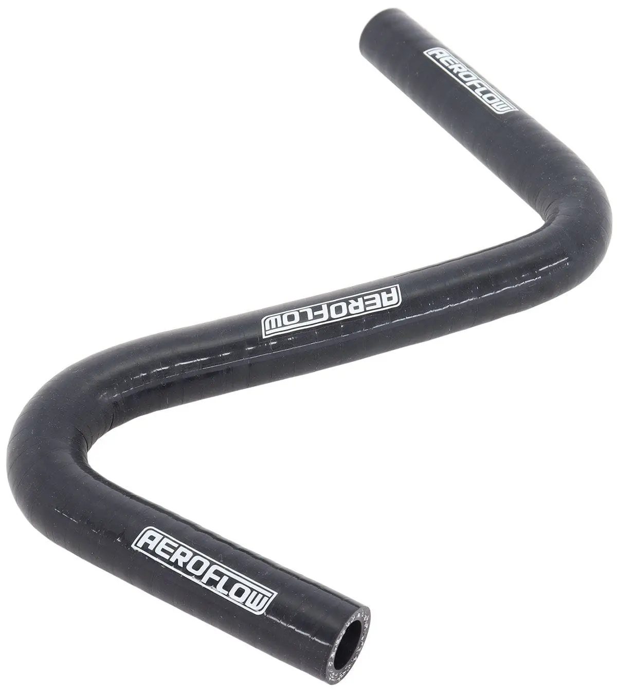 Af9240-050 Gloss Black Z-Bend Heater Hose – 1/2" Id Silicone Tubing 1