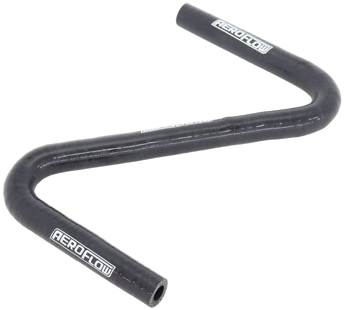 Gloss Black Silicone Z-Bend Heater Hose – 3/8" Id, High-Temp Flexible Tubing (Af9240-038) 1
