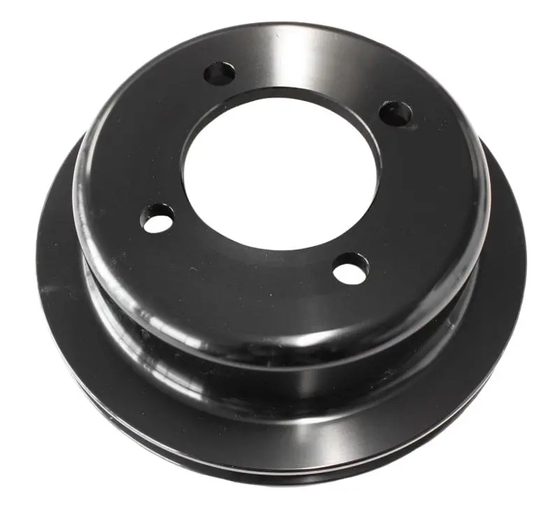 Billet Aluminum Crankshaft Pulley – Af64-2024Blk 1