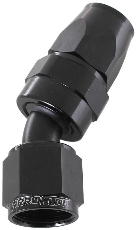 200 Series Ptfe -12An 30° Black Hose End – Af207-12Dblk 1