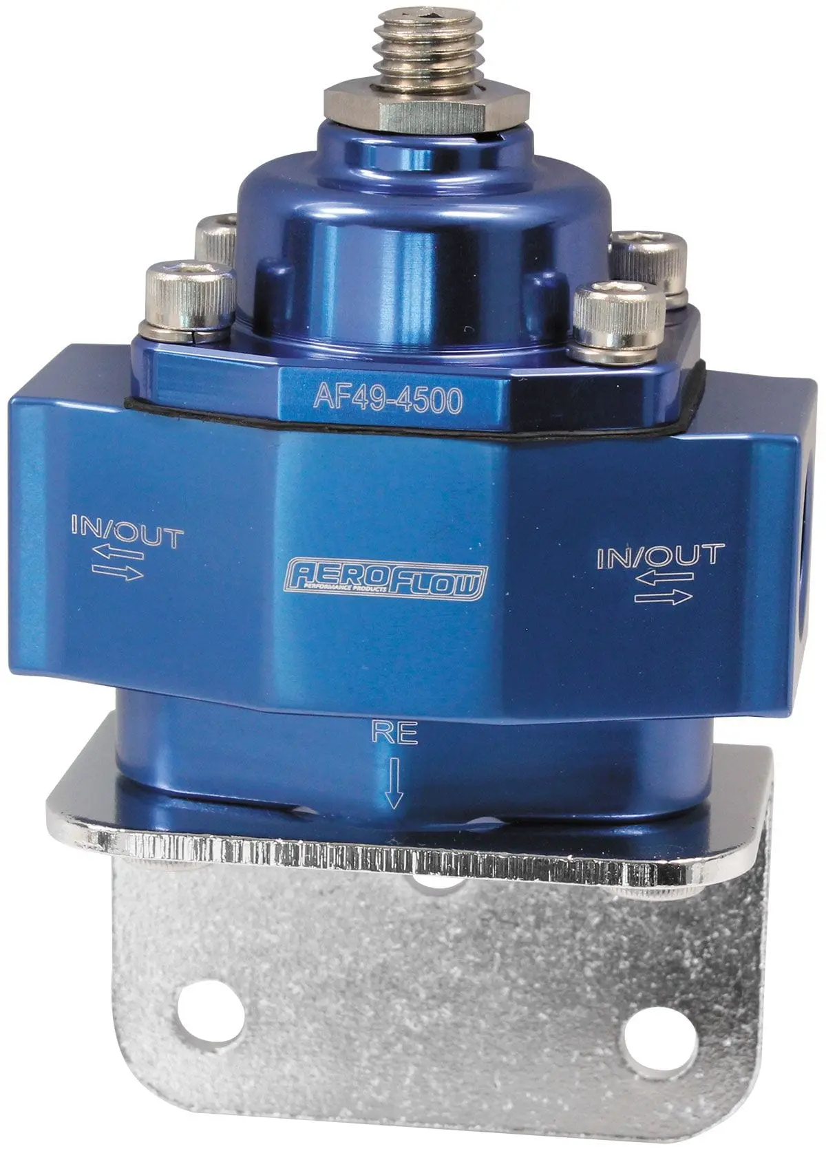 Adjustable Billet Fuel Pressure Regulator – 4.5–9 Psi Range 1
