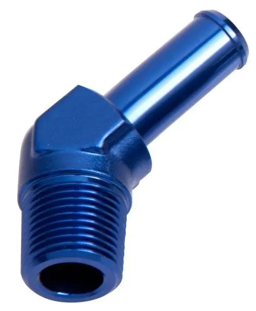 45-Degree Male Npt To Barb Fitting – 1/2" Npt To 5/8" Hose Id 1