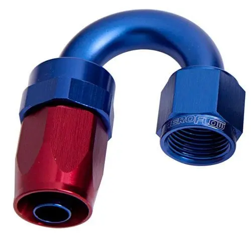 An-6 Swivel Hose End Fitting – 180° Tapered Teflon-Sealed – Af106-06 1