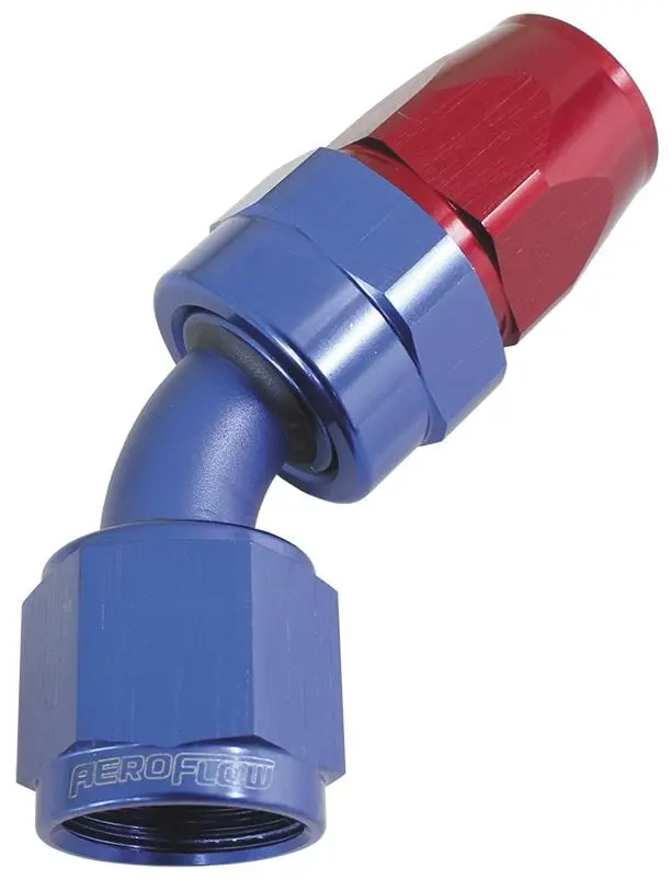 Af202-06D 45° Ptfe-Lined -6An Hose End – Lightweight, High-Flow Fitting 1