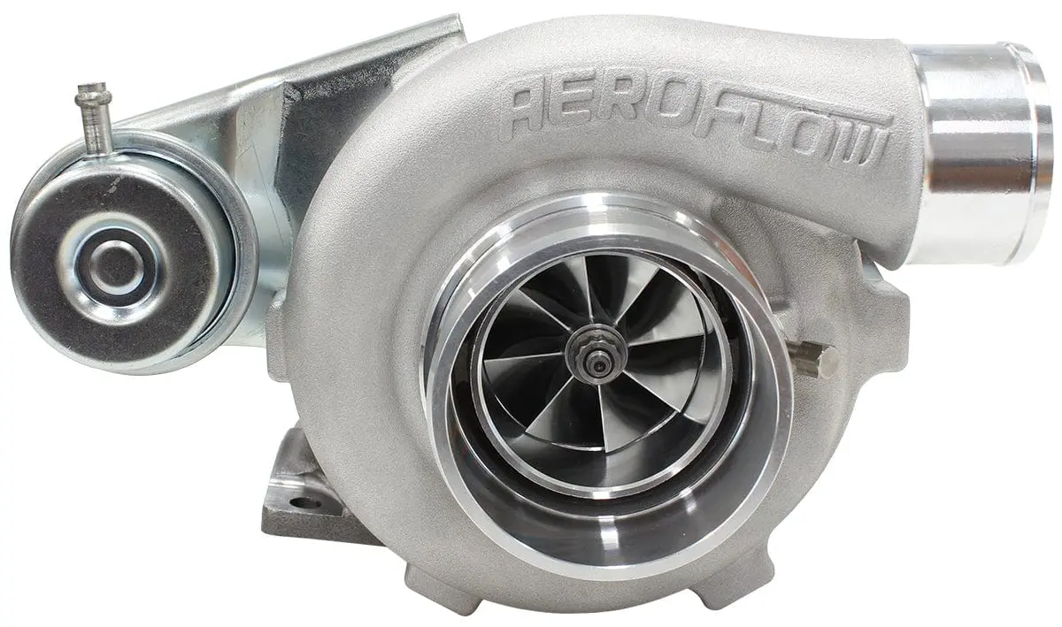 Boosted Af8005-2005 .64 A/R Turbocharger – 495 Hp, Cast Finish 1