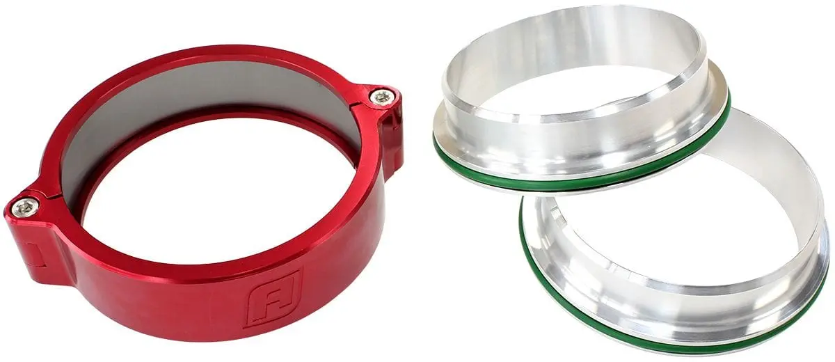 Af25-5000R 5-Inch Billet Intercooler Quick-Connect Clamp – Secure, Tool-Free Installation 1