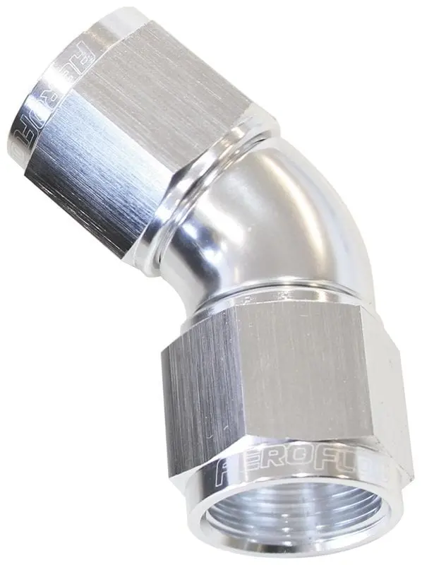 -6An 45° Full-Flow Female Coupler Af563-06S – Aircraft-Grade Aluminum Fitting 1