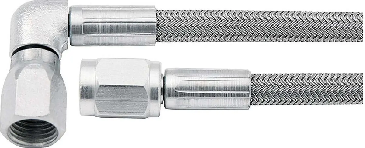 Allstar Performance All46302-48 Braided Stainless Steel Brake Lines 1