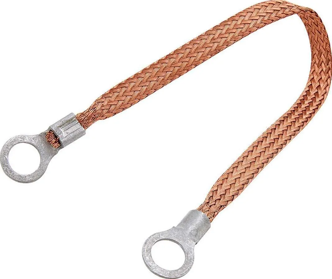 Allstar Performance All76328-9 Braided Ground Strap – Heavy-Duty Electrical Bonding 1