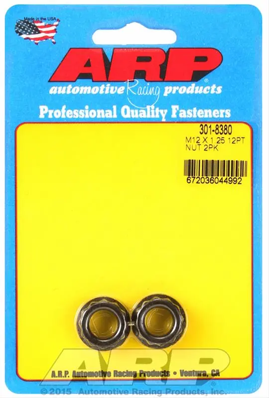 Arp 12-Point High-Tensile Nuts For Performance Applications (301-8380) 1