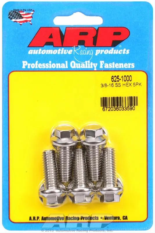 Arp 625-1000 Stainless Steel Engine Bolts – Corrosion-Resistant, High-Tensile Strength 1