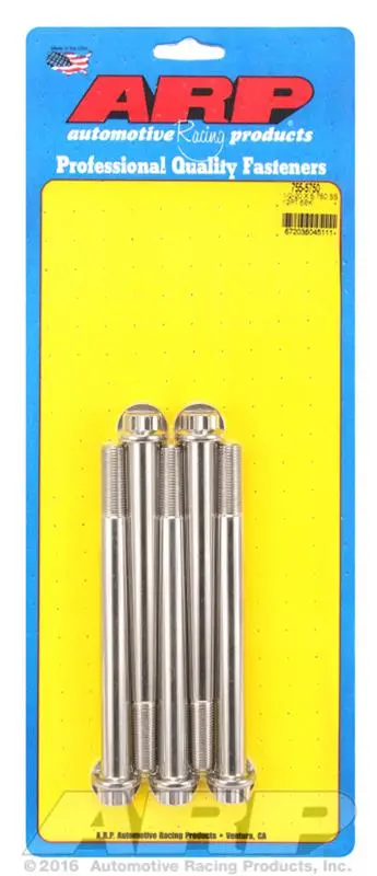 Arp Stainless Steel Socket Head Cap Screw Kit – Grade 8740, 5/16"-18 X 1.5" (755-5750) 1