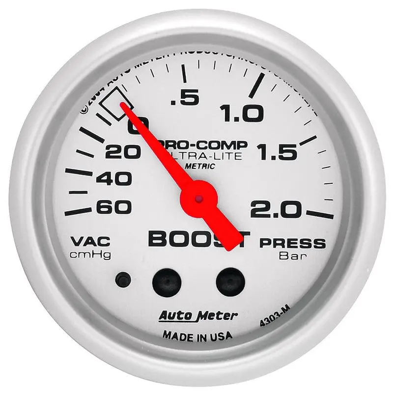 Ultra-Lite Au4303-M Boost And Vacuum Gauge 1