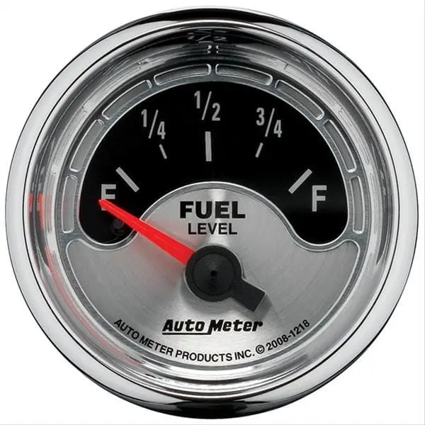 Autometer 1218 American Muscle Series Analog Gauge – Classic Styling, Direct-Fit Mounting 1