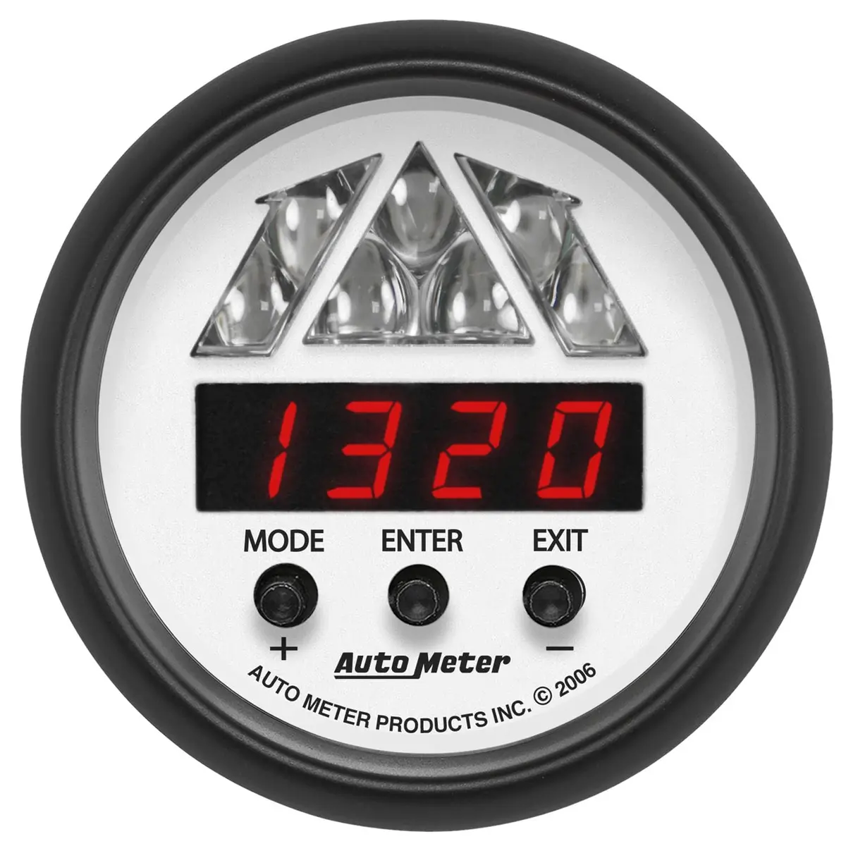 Autometer Phantom Digital Pro Shift Light Gauge – Level 1, Model 5787 1