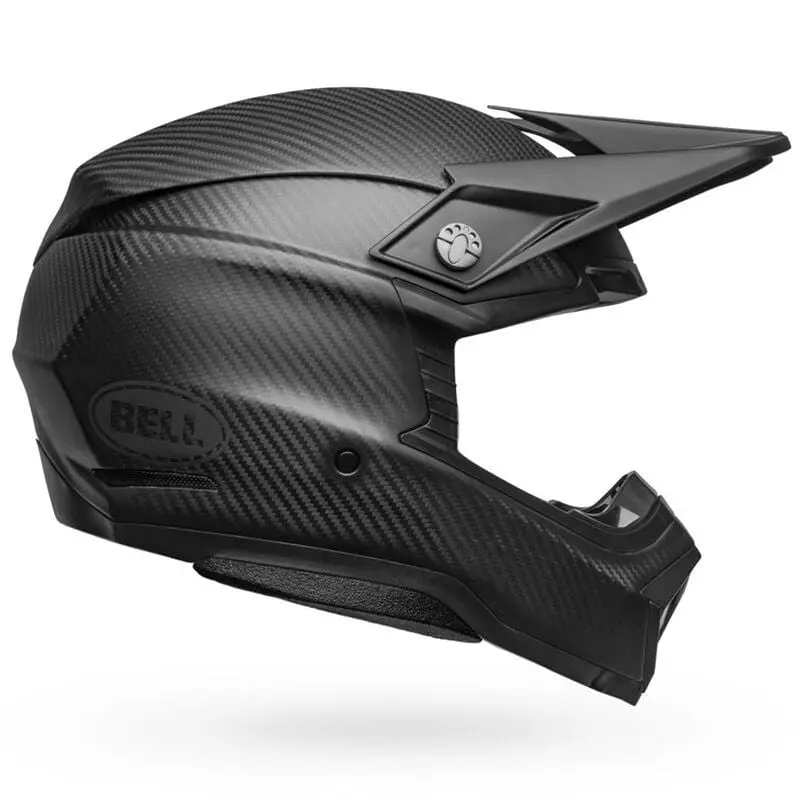 Bell Moto-10 Spherical Helmet – Dot-Certified Off-Road/Motocross Full-Face Protection (Matte Black) 1