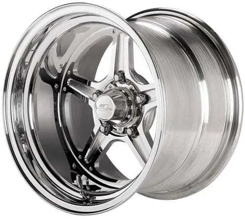 Street Lite Bsrs035706545N 15X7-Inch Wheel – Lightweight Cast Aluminum, Street-Spec Offset 1