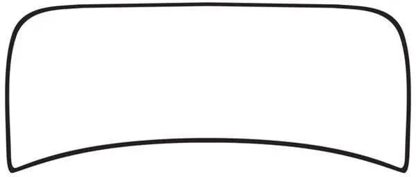 Bob Drake 40-701290 Original-Style Windshield Sealing Kit For Classic Fords 1