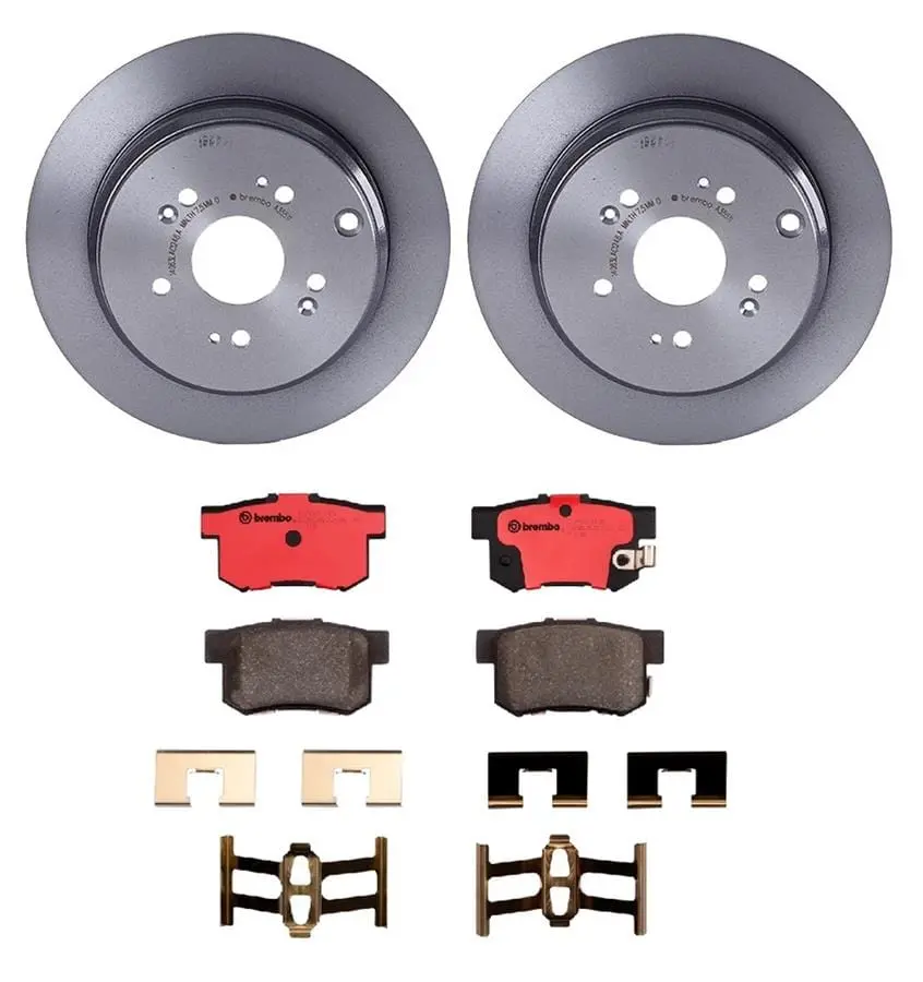 Brembo Premium Brake Kit – Front Disc Pads & Rotors, Kt00122 1