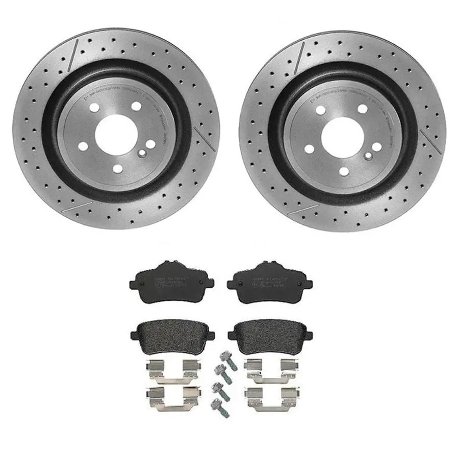 Brembo Brake Kit: Premium Rotors & Ceramic Pads – Kt04202 1