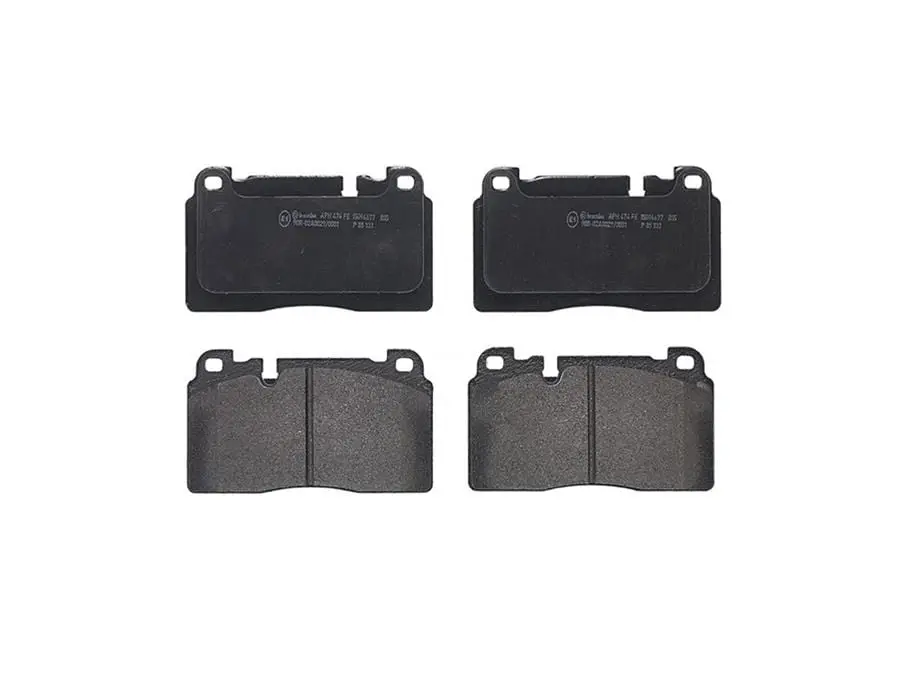 Brembo P85133 Low-Metallic Brake Pads – Street And Track Use 1