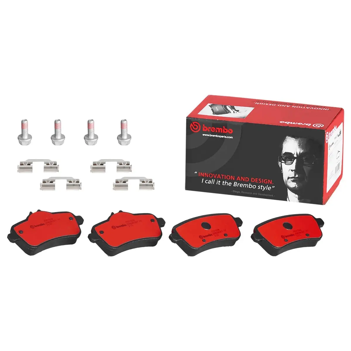 Brembo P50100N Nao Ceramic Brake Pad Set 1