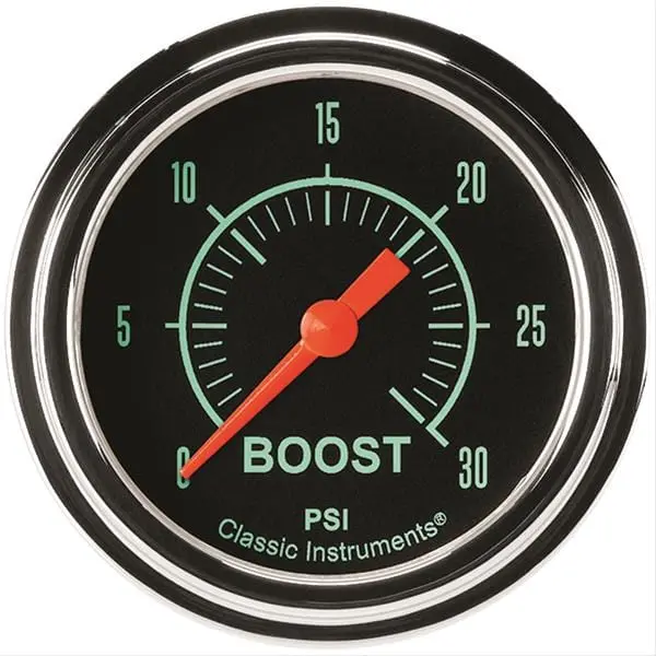 Classic Instruments Gs342Slf G-Stock Series Gauges – Vintage-Style Analog Gauge Set With Led Lighting 1