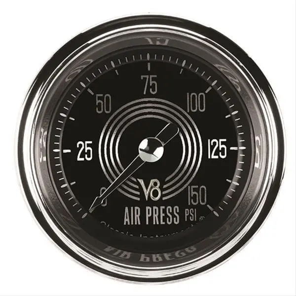 Classic Instruments V8Sr118Shc Speedster Series Analog Gauges 1